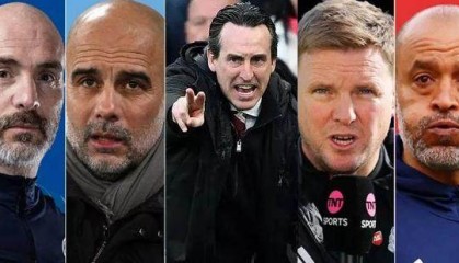 足球-维拉大胜搅浑战局 英超争五乱斗谁能笑到最后？